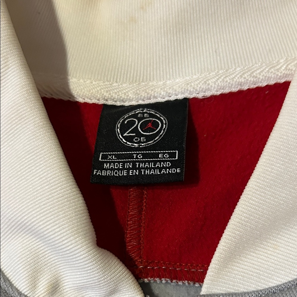 Jordan Red And Gray Performance Jacket - image 2